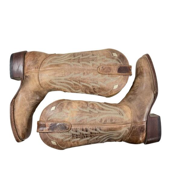 Idyllwind Miranda Lambert Size 6 B Cowboy Western Boots Womens Outlaw Leather - Picture 9 of 12